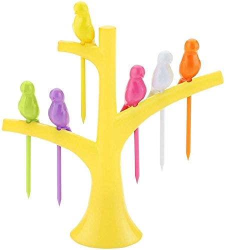 Perpetual Bliss Fruit Fork Stand for Kids (Pack of 5)