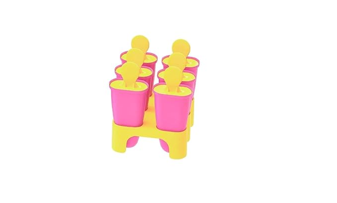 6-Pack Ice Mold Maker – Fill with Juice, Fruits or Ice Cream for Treat
