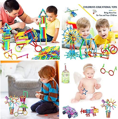 Creative Interlocking Kit Learning Toys Set for Kids - 100 Pcs