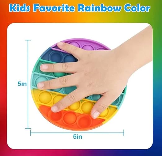 Pop it Toy, Pop It Fidget Toy| Game Stress Relief for kids and Adults (pack of 2)