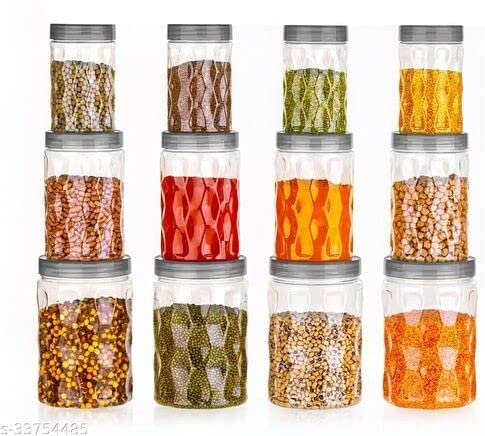 Kitchen Storage containers - Multicolor (Storage Container 18 Pcs)