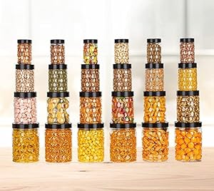 Kitchen Storage containers - Multicolor (Storage Container 18 Pcs)