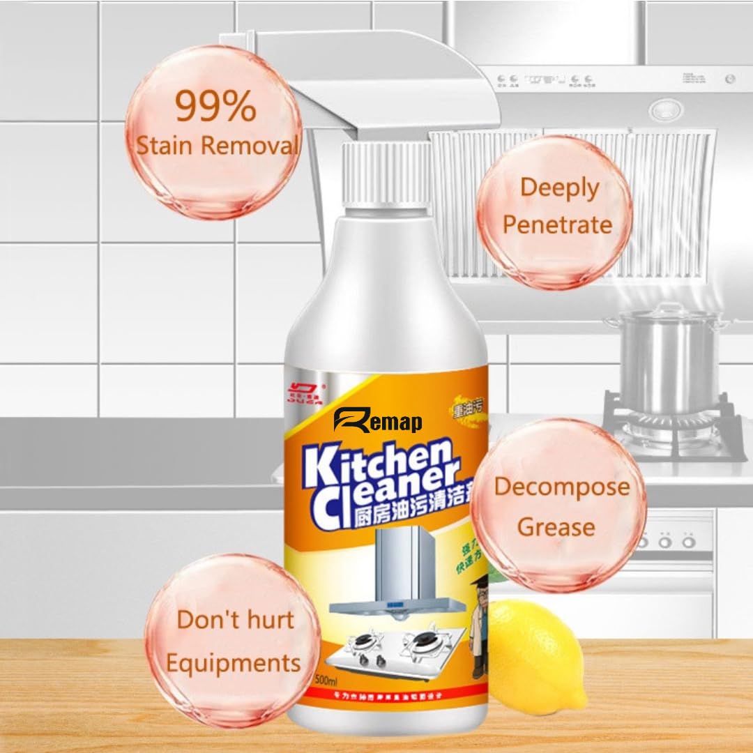 Remap Multipurpose Kitchen Cleaner| Removes Grease,Dirt & Tough Stains