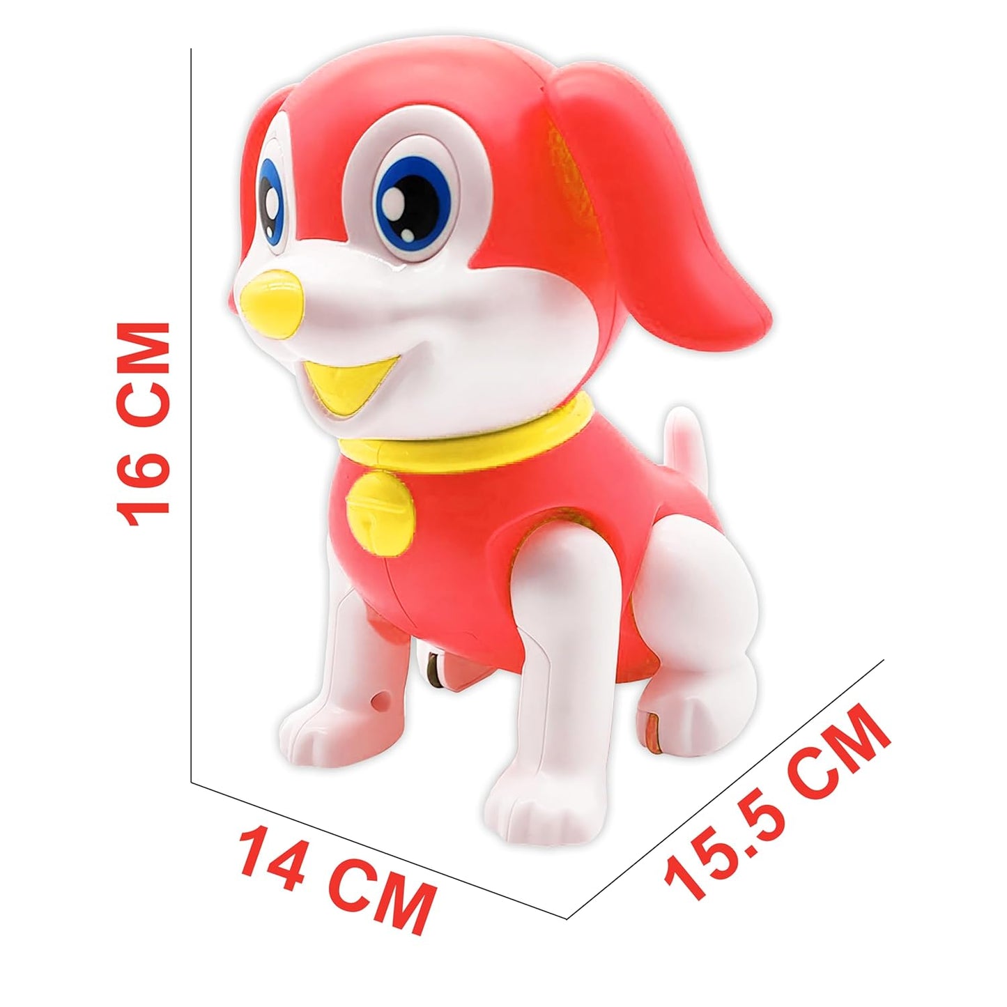 Musical Dog Toy – Safe Plastic, Lights, Spinning, and Dancing for Kids