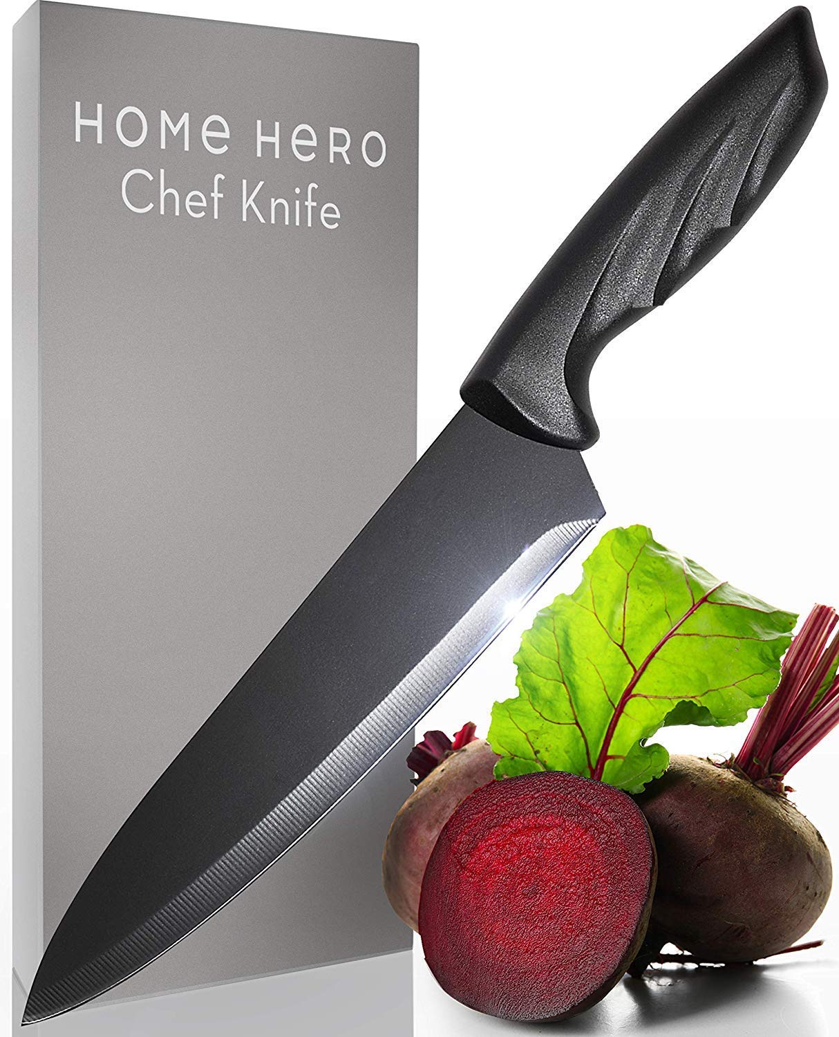 Set of 3 Paring, Chef, Butcher Knives | Rust-Resistant, Sharp Blades