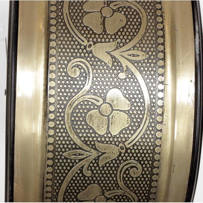 Metal Brass Double Sided Copper Antique Railway Wall Clock (8 Inch),Station Clock
