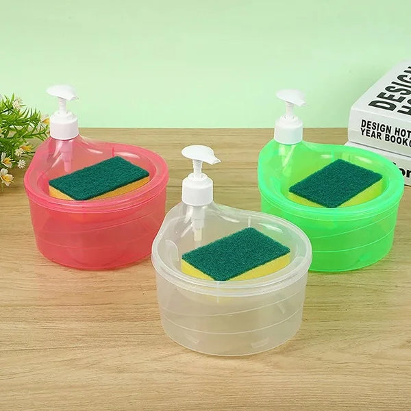 Liquid Soap Dispenser Pump with Sponge