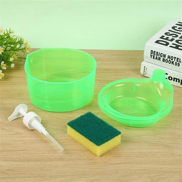 Liquid Soap Dispenser Pump with Sponge