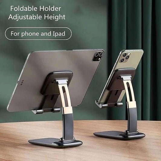 Phone Holder For Table, Foldable Universal Mobile Stand For Desk