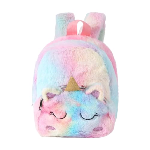 Angel Kiss Unicorn Plush School Bag Backpack Shoulder Bag Picnic Travelling For kids Boys & Girls