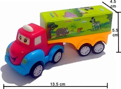 Automobile Unbreakable Pull Back Toy Vehicles | Set of 5 - Multicolor