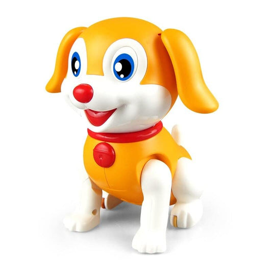 Musical Dog Toy – Safe Plastic, Lights, Spinning, and Dancing for Kids