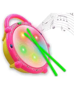 Electronic Flash Drum for Kids with Sticks