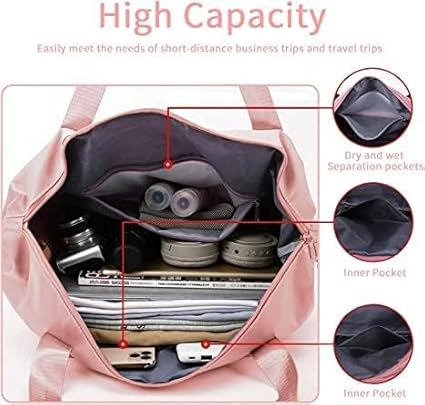 Folding Bag Travel Duffle Bag , Luggage Bag For Women , Shoulder Bag For Luggage Shopping Bag For Women