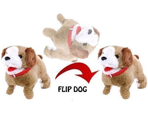 Jumping, Walking & Barking Dog Soft Toy – Battery Operated Jumping Dog