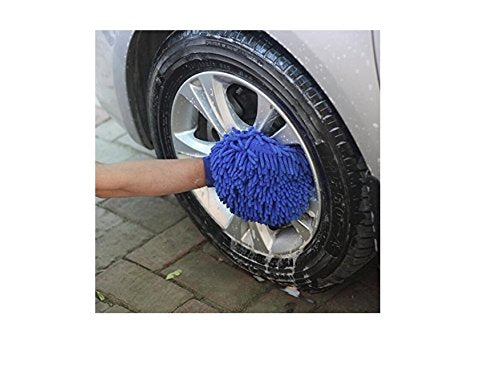 Car Cleaning Combo Pack Microfiber Towel 3 pcs 1 Carpet Brush 1 Washing Scrub Microfiber Gloves full Interior and Exterior Cleaning Kit