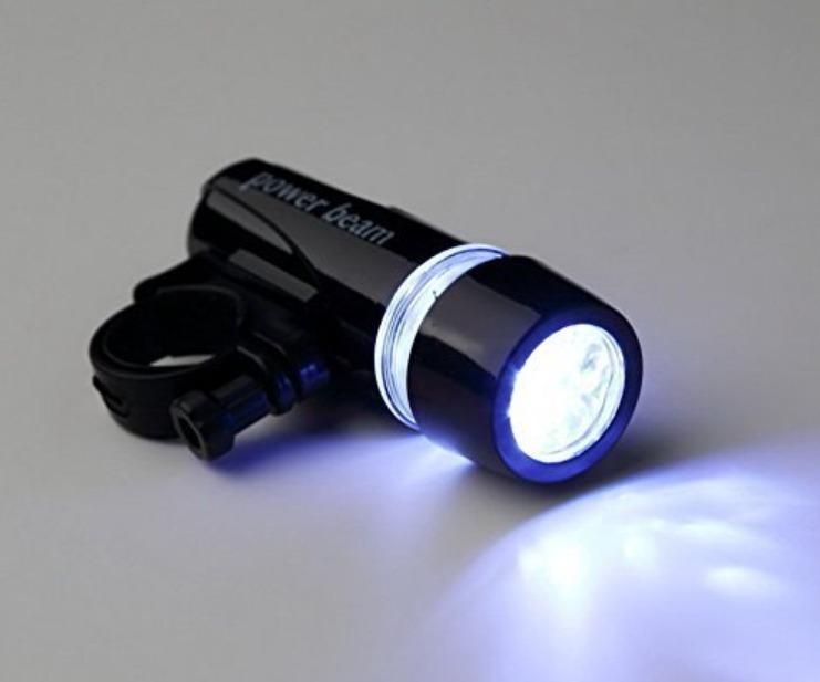 Bicycle Light 5 LED Power Beam Front Headlight Torch