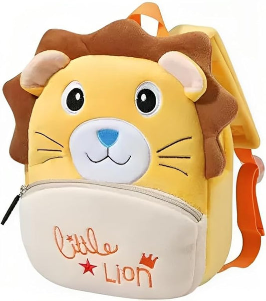 Kids School Bag for Boys and Girls, Cute Soft Plush Preschool Animal Cartoon Mini Backpack Little kids bags for 2-5 years