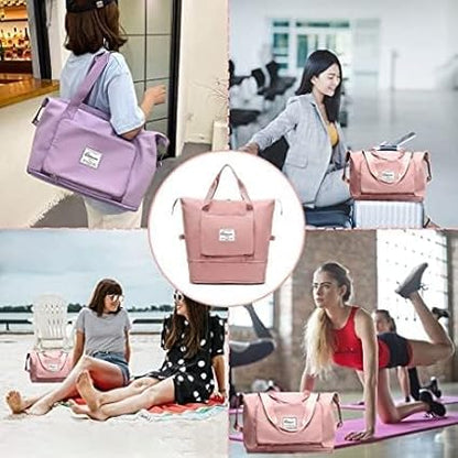 Folding Bag Travel Duffle Bag , Luggage Bag For Women , Shoulder Bag For Luggage Shopping Bag For Women