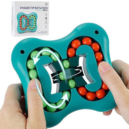 Intelligent Rotating Finger tip Top Toy | Puzzle | Stress Relief Rotation Cube