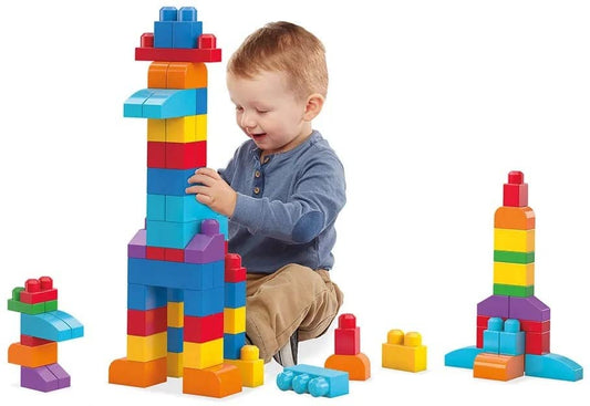 Large Building Blocks for Toddlers: 51-Piece Jumbo Construction Toy