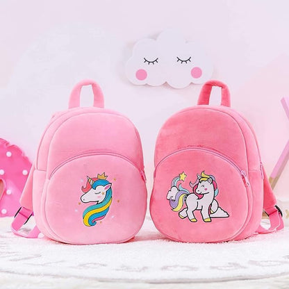 Kids Soft Cartoon Animal Travelling School Bag For 2 To 5 Years Baby/Boys/Girls Nursery