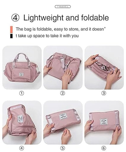 Folding Bag Travel Duffle Bag , Luggage Bag For Women , Shoulder Bag For Luggage Shopping Bag For Women