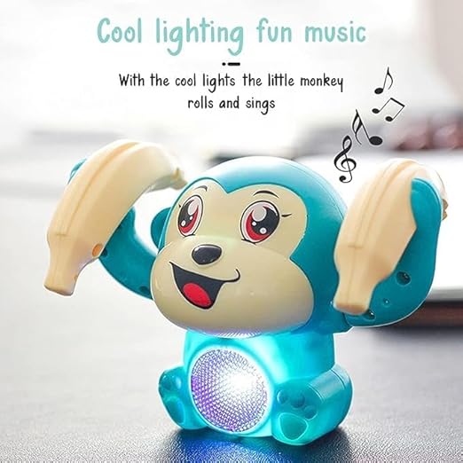 Jumping Monkey Musical Toys for Kids, Attractive Different Types of Light and Music