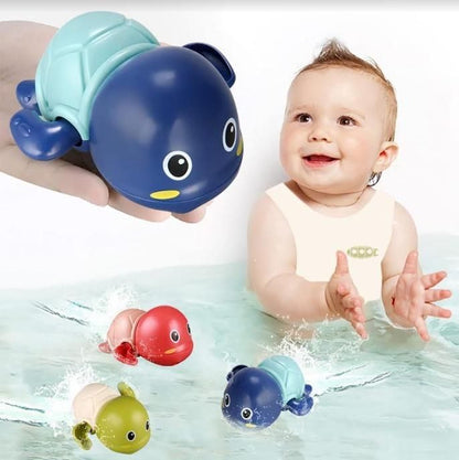 Cute Swimming Turtle Bath Toys for Kids Wind Up Toys for Kids