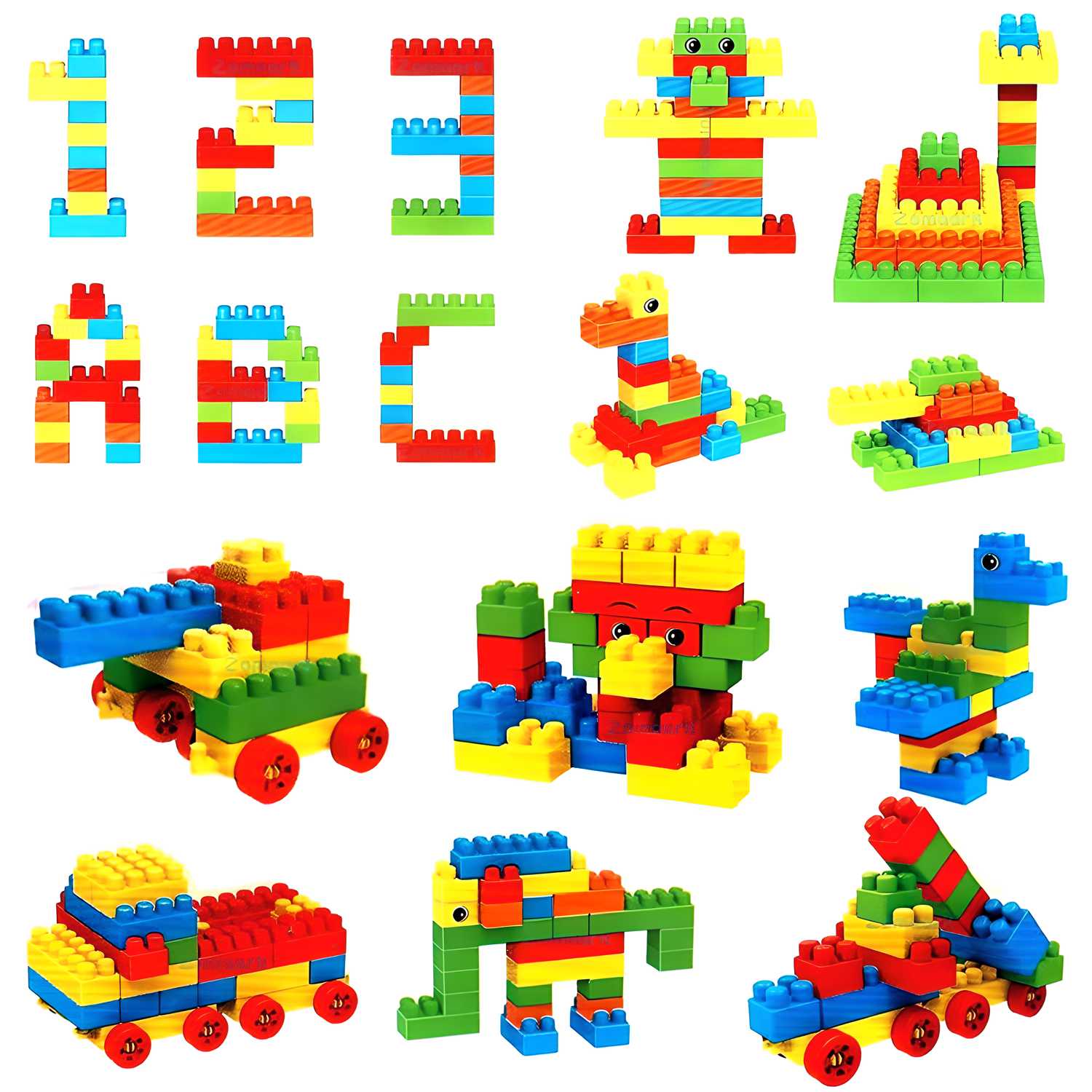 75 PCS Building Block Game for Kids