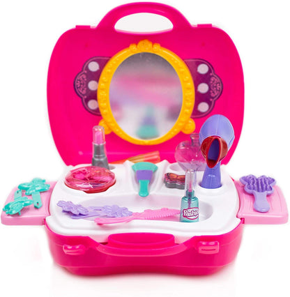 Beauty Makeup Pretend Play Set Fashion Suitcase