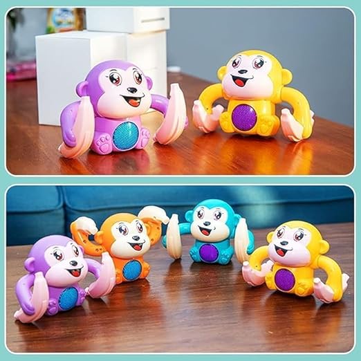 Jumping Monkey Musical Toys for Kids, Attractive Different Types of Light and Music