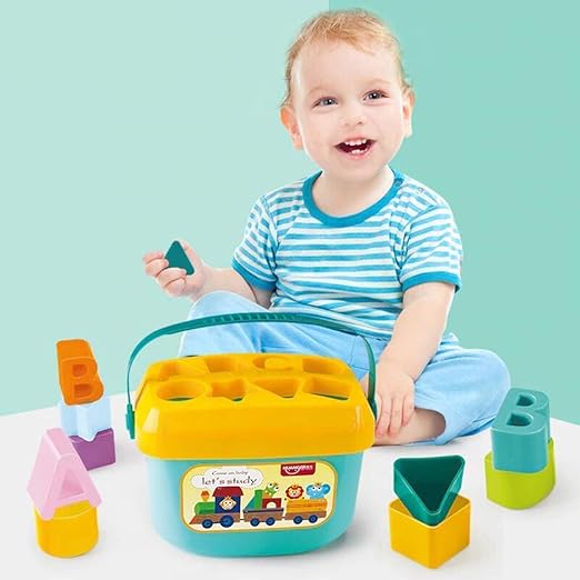 Baby and Toddler First Shape Sorting Blocks