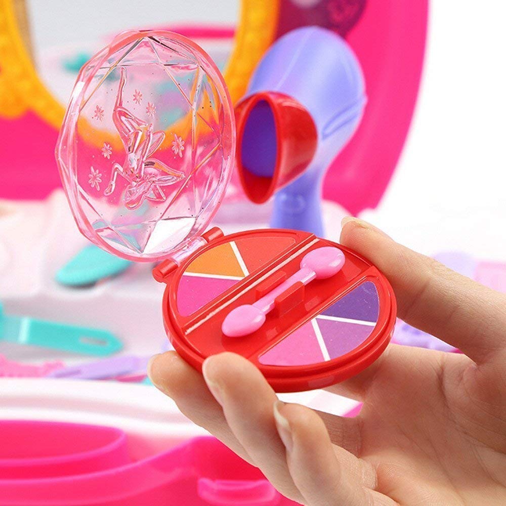 Beauty Makeup Pretend Play Set Fashion Suitcase