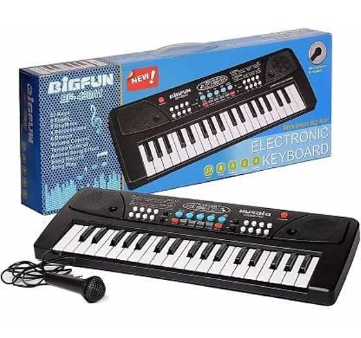 37 Key Piano Keyboard Toy With DC Power Option, Recording And Mic, Electronic Piano Keyboard Multi-Function Portable Piano Keyboard Analog Portable Keyboard