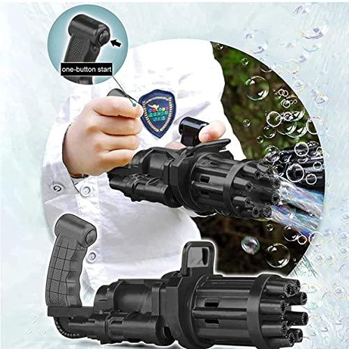 Rocket Launcher Electric Bubble Machine Gun for Toddlers Toys