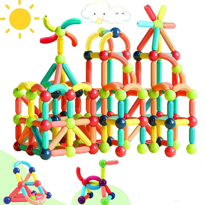 24 Pcs Magnetic Sticks Building Blocks for Kids Toys