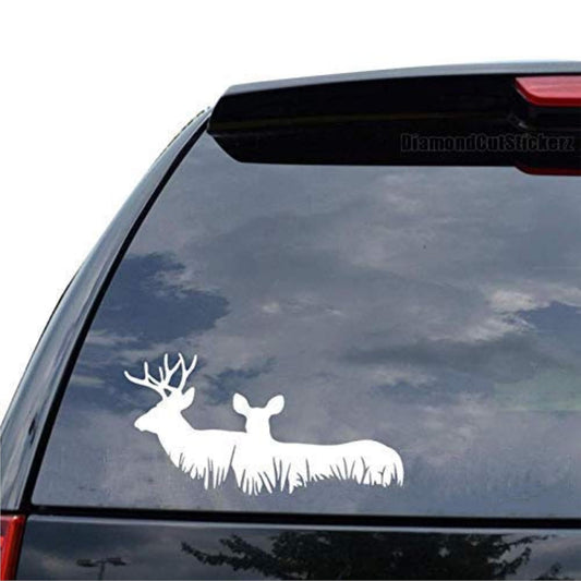 Wildlife Save Forest PVC Vinyl Stickers | Auto Decals for Car/Bike