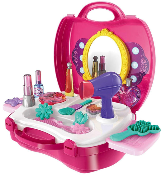 Beauty Makeup Pretend Play Set Fashion Suitcase