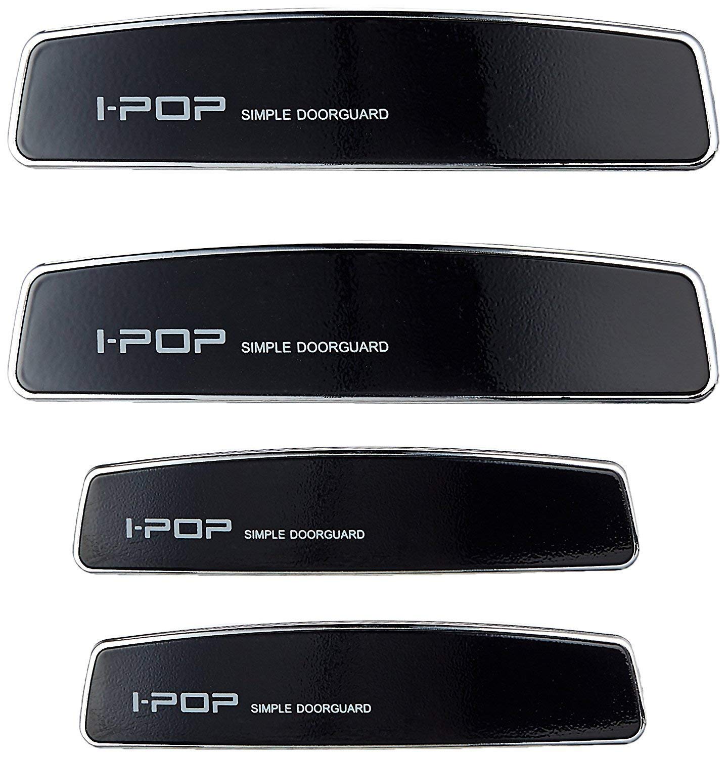 Black Car Door Guard Premium Quality Compatible with Any Car (Set of 4 Piece)