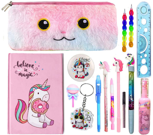 Unicorn Stationery Gift Set for Girls | Return Gift Set Party Favor Gift for Girls