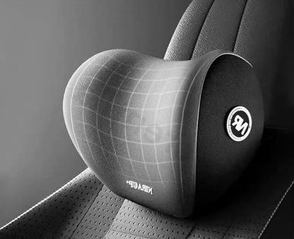 Car Neck Pillow or Neck Pain Relief for Long Drive Car Seat Back Head Rest Memory Foam Pillow - Pack of 1