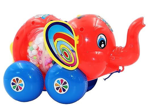 Baby Elephant Pull Along Toy for Kids