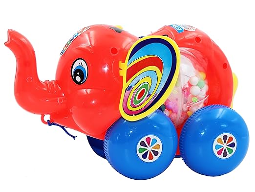 Baby Elephant Pull Along Toy for Kids