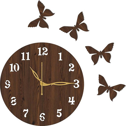 Wall Clock For Home Decor | Office Decor | Living Designer Wooden Wall Clock