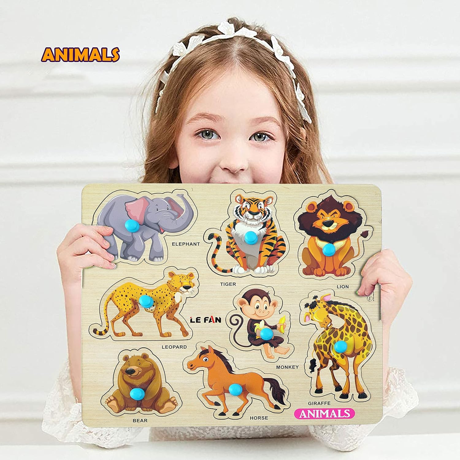 Educational Jigsaw Puzzles | Toys Set of Animals & Human Body Parts