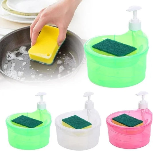 Liquid Soap Dispenser Pump with Sponge