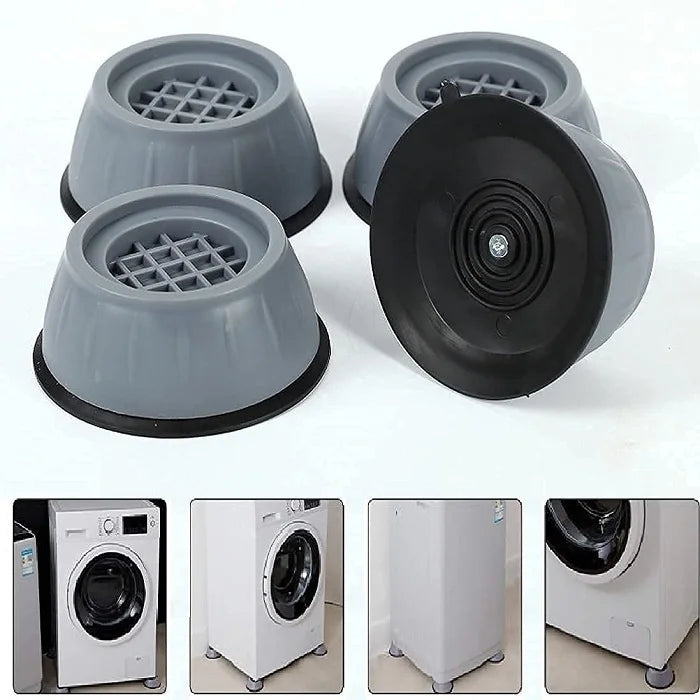 4 Pcs Medium Anti Vibration Pad for Washing Machine & Appliances