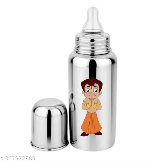 Grade Steel Milk & Water Feeding Bottle for Kids-260 ML