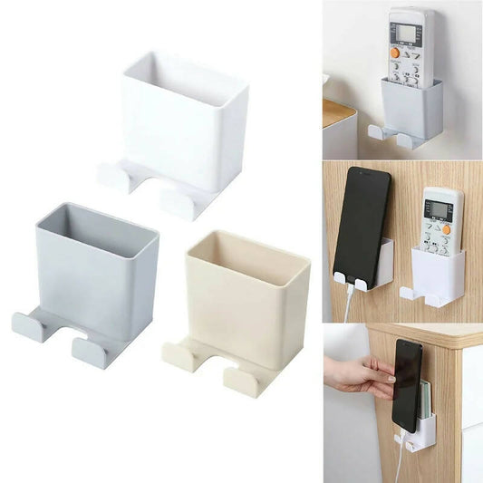Wall Mountable Remote & Mobile Holder - 1 Pc